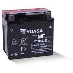 تصویر باطری توضیحات لیست رعایت باتری موتور سیکلت Ytx5L Bs Yuasa 