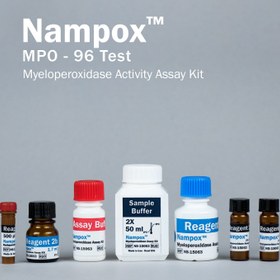 تصویر کیت اندازه گیری فعالیت میلو پراکسیداز (MPO) محصول نوند سلامت Nampox™-Myeloperoxidase Assay Kit