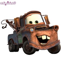 تصویر استند چوبی جشن و تولد تم مک کوئین شخصیت ماتر 