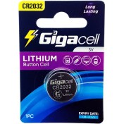 تصویر باتری سکه ای گیگاسل مدل CR2032 Gigasel