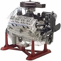 تصویر کیت مدل موتور پلاستیکی دیدنی V-8 مدل 85-8883 محصول Revell. Revell 85-8883 1/4 Visible V-8 Engine Plastic Model Kit, 12-Inch,Multi-Colored