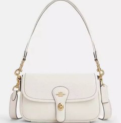 تصویر کیف سفید کوچ Coach bag