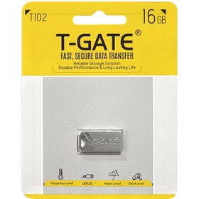 تصویر فلش مموری تی گیت مدل T102 ظرفیت 16 گیگابایت FLASH T-GATE T102 16GB