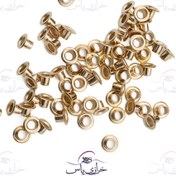 تصویر حلقه پانچ سایز S42 طلایی ( بسته 50 عددی ) 