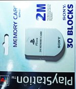 تصویر کارت حافظه پلی استیشن سونی ۱ ظرفیت 2 مگابایت مدل 202 