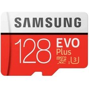 تصویر کارت حافظه سامسونگ microSDXC مدل EVO PLUS ظرفیت 128 گیگابایت 