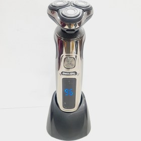 تصویر ریش تراش سه تیغ پنج کاره فیلیپس مدل SP_9800 PHILIPS SHAVER SP 9800