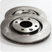 تصویر دیسک ترمز لاهیجان مناسب برای ۴۰۵ پارس سمند جفتی 