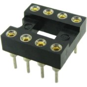 تصویر سوکت ۸ پین آیسی IC 8 pin