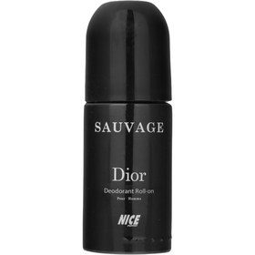 تصویر مام رول مدل Dior Sauvage حجم 60 میل نایس پاپت Nice Puppet Dior Sauvage Mom Roll For Man 60ml