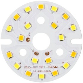 تصویر چیپ LED سه حالته گرد قطر 47mm 