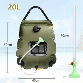 تصویر دوش صحرائی کمپینگ 