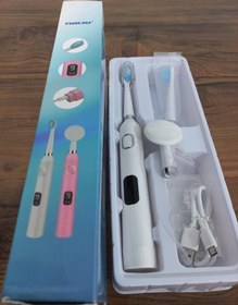 تصویر مسواک برقی نیکای مدل NK-7159 دوکاره با فیس براش 