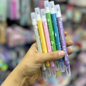 تصویر ماژیک اکلیلی دوسر 12 رنگ 