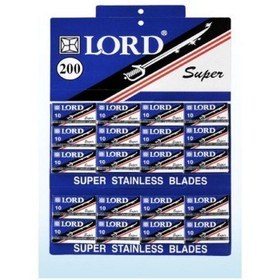 تصویر تیغ سنتی لرد بسته ۱۰ عددی 