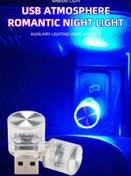 تصویر مینی ال ای دی USB دکوراتیو اتمسفر لایت Mini USB LED Portable Light Plug Play Ambient Light Decorative Atmosphere Lamps