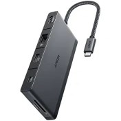 تصویر هاب 9 پورت انکر مدل Anker Anker 552 USB-C Hub (9-in-1, 4K HDMI) 85W A8373H11 