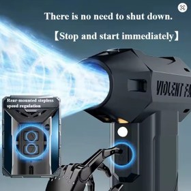 تصویر جت بلوور شیاوومی xiaomi turbo jet blower 990000rpm air blower vacuum dust cleaner brushless motor fan