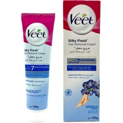 تصویر کرم موبر بدن ویت مخصوص پوست حساس حجم ۱۰۰ میل 