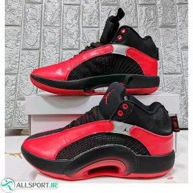 تصویر کفش بسکتبال ایر جرد ن طرح اصلی Air Jordan 35 Black Red 