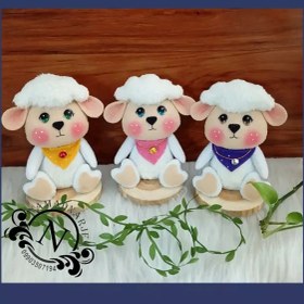 تصویر عروسک ببعی نمدی 