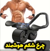 تصویر چرخ شکم(رول شکم) هوشمند برای لاغری و تقویت عضلات شکم 