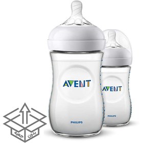 تصویر شيشه شير نچرال سفيد 260 ميل بدون جعبه اونت avent Baby bottle code:693/37