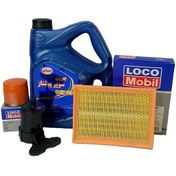 تصویر پکیج تعویض روغن پراید بهران با صافی بنزین 92 به بعد (استاندارد) 