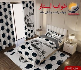 تصویر روتختی سه بعدی توپ فوتبال کد 4299 