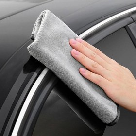 تصویر دستمال نظافت خودرو باسئوس مدل Car Washing Towel 