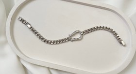 تصویر دستبند امگا سیلور ژوپینگ 