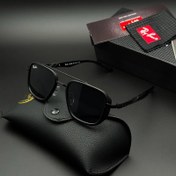 تصویر عینک آفتابی مردانه و زنانه ری بن شیشه یووی 