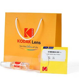 تصویر عدسی طبی بلوکنترل کداک لنز1.56 kodak lens blue protect