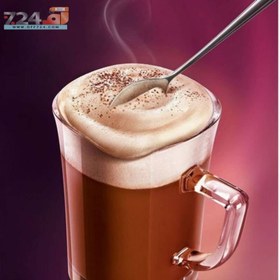 تصویر کاپوچینو نیتل (بدون شکر) شیرین شده با استویا، ساشه 25 گرمی – 12 عددی 