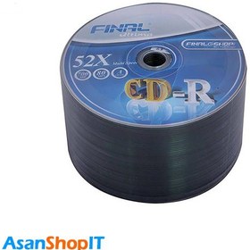 تصویر سی دی خام فاینال بسته 50 عددی Final CD-R Pack of 50