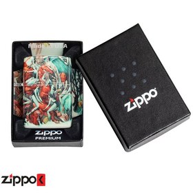 تصویر فندک زیپو اورجینال مدل Tiurina 49392 Original Zippo lighter model Tiurina 49392