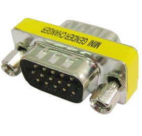 تصویر مبدل VGA BARREL دو سر نری 