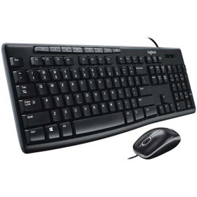 تصویر کيبورد و ماوس لاجيتک MK200 Logitech MK200 Keyboard and Mouse