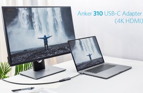 تصویر کابل تبدیل تایپ سی به HDMI انکر مدل Anker A8312HA1 Anker 310 usb c adapter 4k hdmi a8312