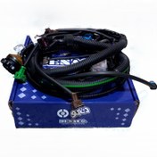 تصویر سیم کشی داخل موتور کد فنی 7519 دناکو | دسته سیم داخل موتور 2000 کاربراتور 2024-7519 