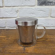 تصویر لیوان دمنوش پیرکس سایز کوچک(۳۵٠ میل) 