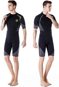 تصویر (وتسوت) لباس غواصی و ورزش های آبی ۱/۵ میل ZCCO مردانه نیم تنه - ایکس لارج(XL) Neoprene wetsuit