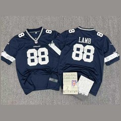 تصویر لباس راگبی CeeDee Lamb شماره ۸۸ رنگ سرمه‌ای 