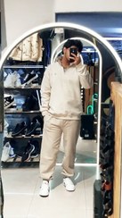 تصویر شلوار جاگر - کرم / XL 