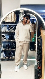 تصویر شلوار جاگر - کرم / 2XL 