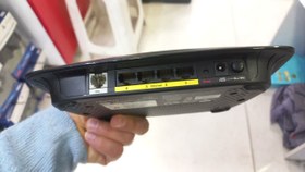تصویر Linksys WAG120N Wireless-N ADSL2 Modem ا Linksys WAG120N WirelessN ADSL2 Modem کارکرده مودم ADSL لینک سیس WAG120N