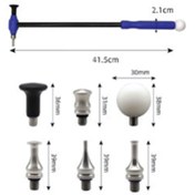 تصویر چکش کربنی 6 سر صافکاری بدون رنگ LK مدل H2198 