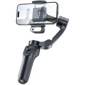 تصویر گیمبال سه محوره Yesido SF21 همراه با ردیابی خودکار چهره ، نور داخلی و دوربین 