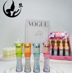 تصویر هایلایتر پودری نقره ای طرح کیتی 