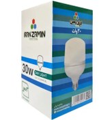 تصویر لامپ 30 وات مهتاب ایران زمین 